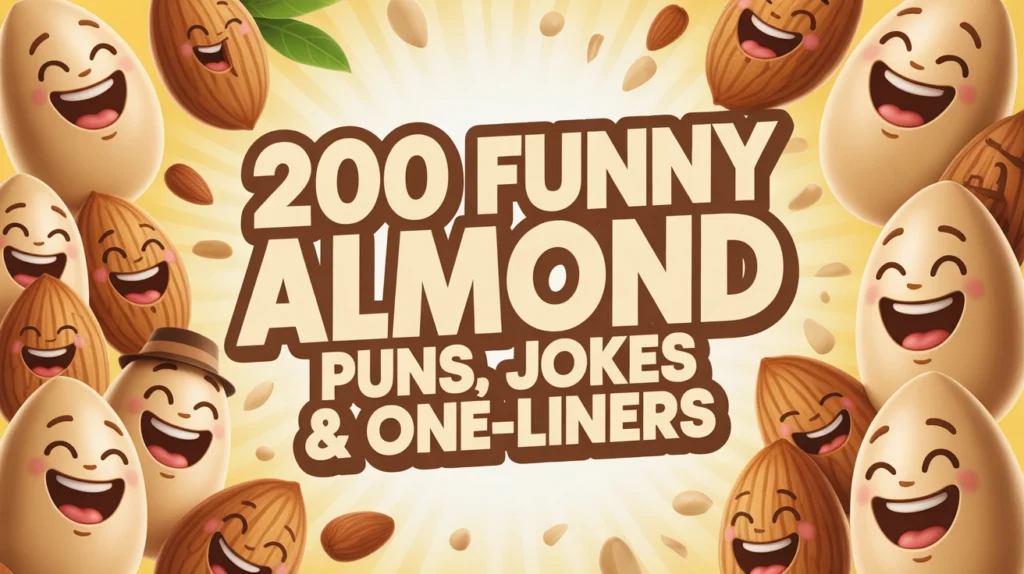 200+ Funny Almond Puns Jokes One Liner