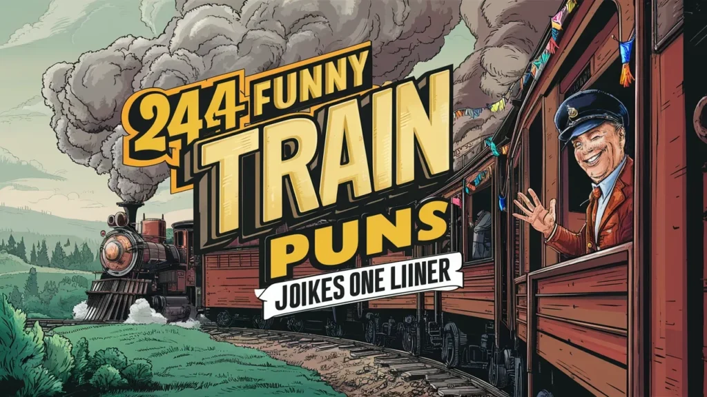 244+ Funny Train Puns Jokes One Liner