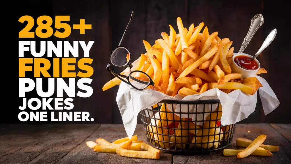 285+ Funny Fries Puns Jokes One Liner