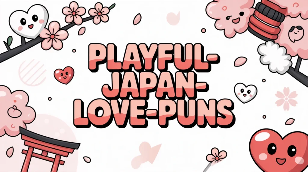 Clever Japanese Wordplay Jokes