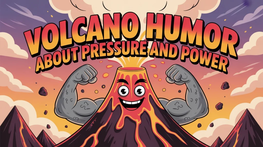 Volcano Humor About Pressure and Power