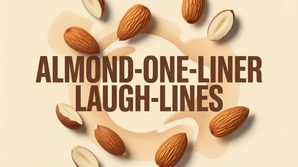 Almond-One-Liner Laugh Lines