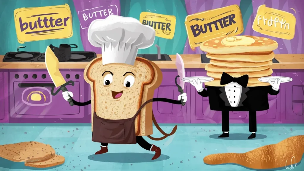 Butter & Bread Funny Puns