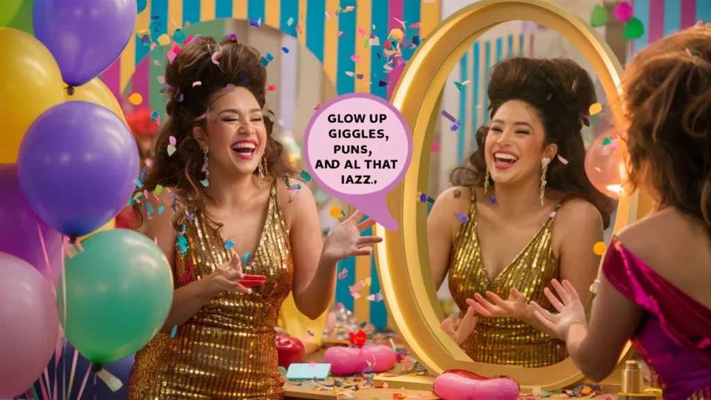 Candice Glow Up Giggles Puns 