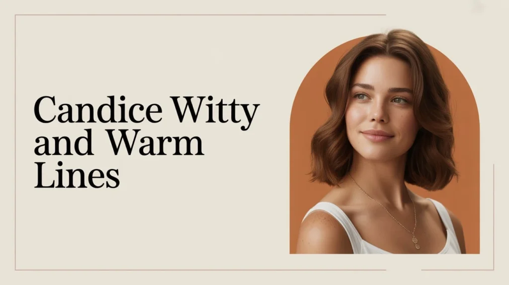 Candice Witty and Warm Lines