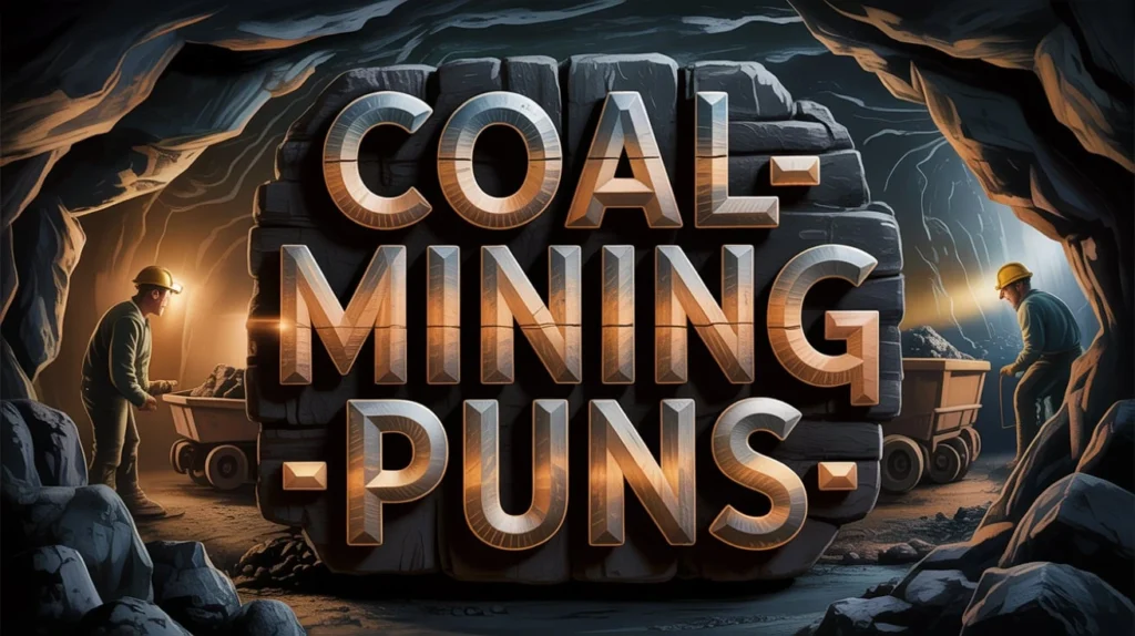 Coal Mining Puns