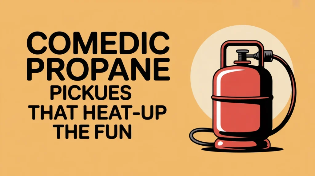 Comedic Propane Pickup Lines That Heat Up the Fun