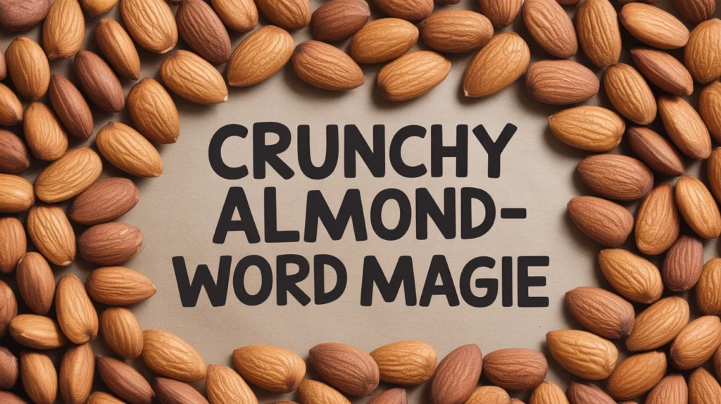 Crunchy Almond Word Magic