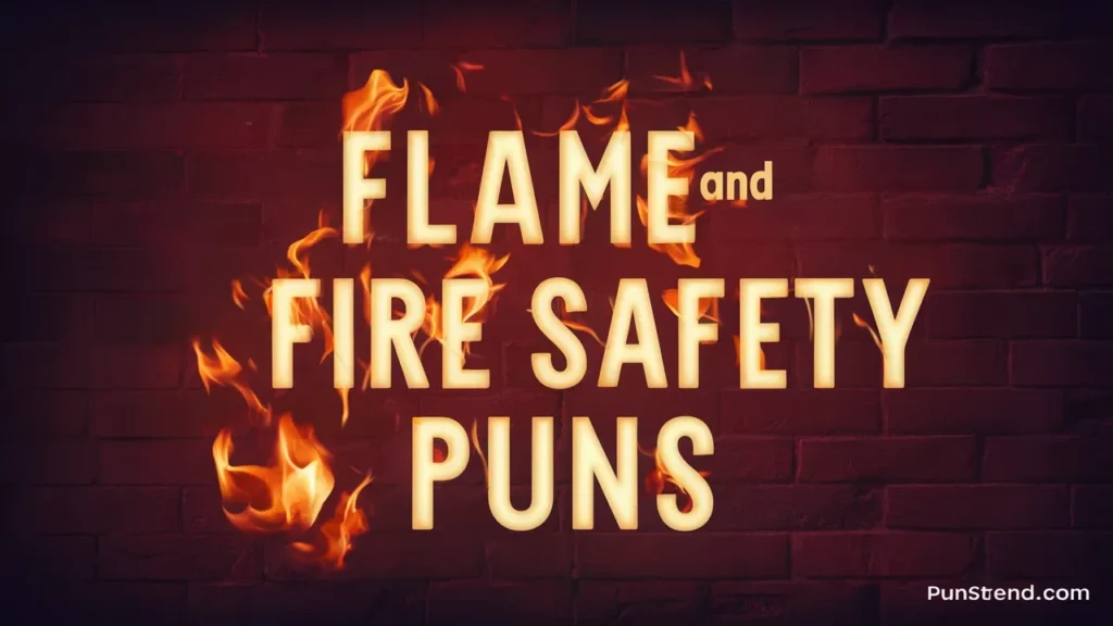 Flame and Fire Safety Puns