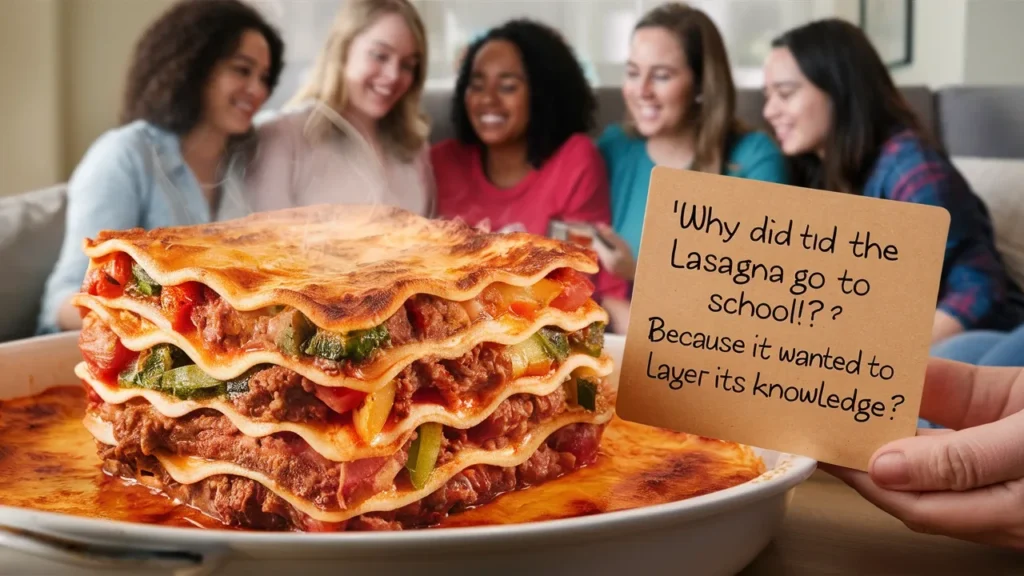 Friendship Lasagna Puns