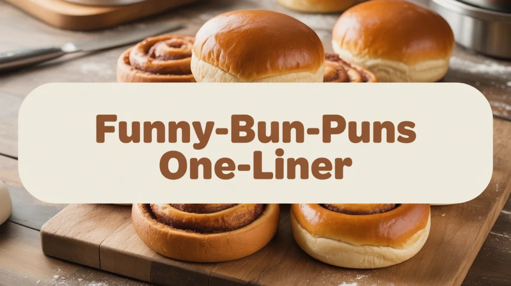 Funny Bun Puns One Liner