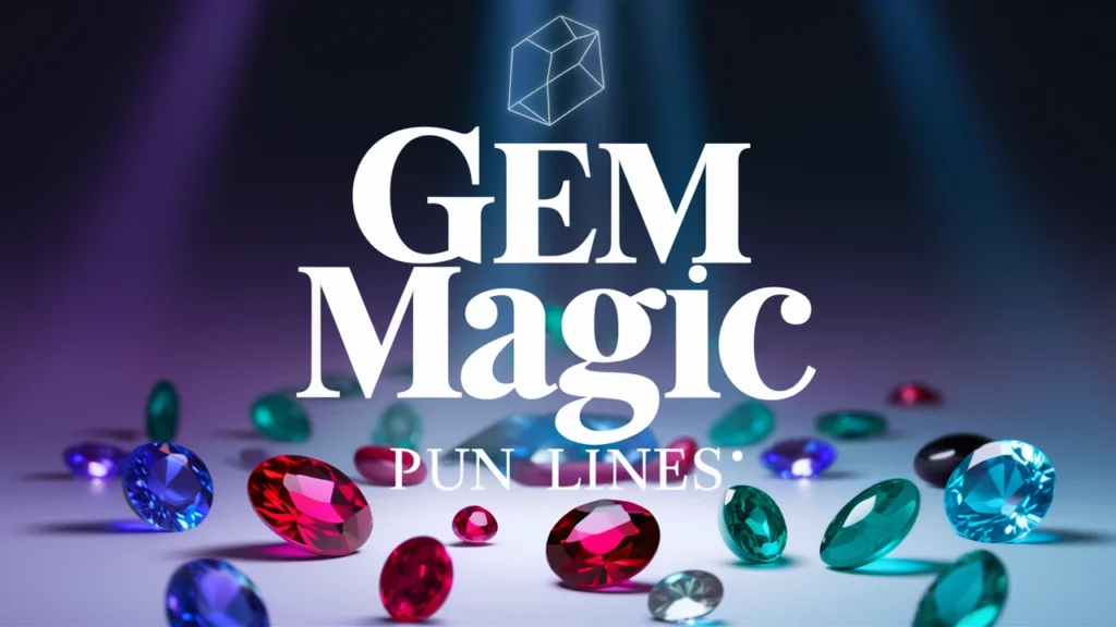 Gem Magic Pun Lines