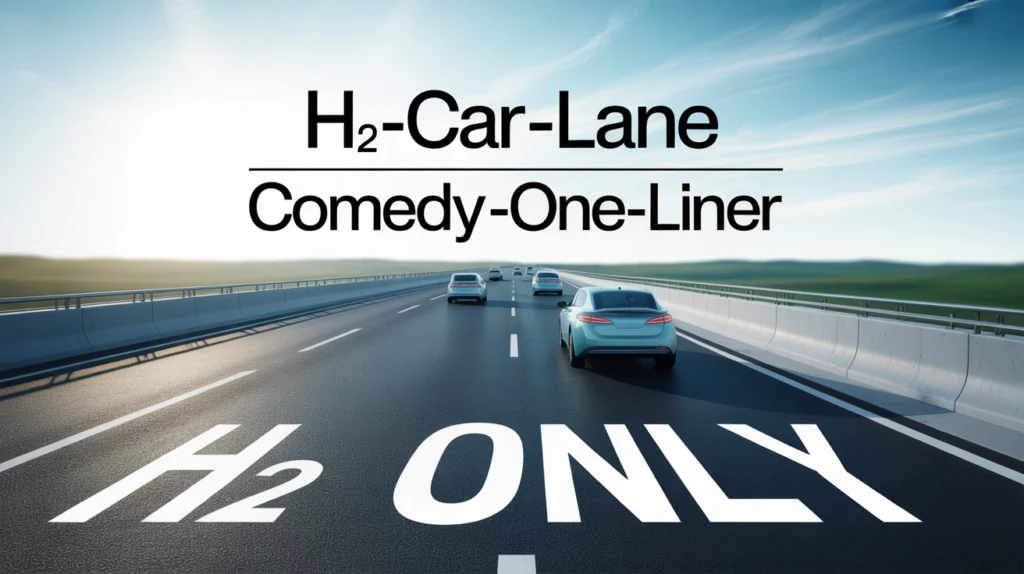 H2: Car Lane Comedy One Liner