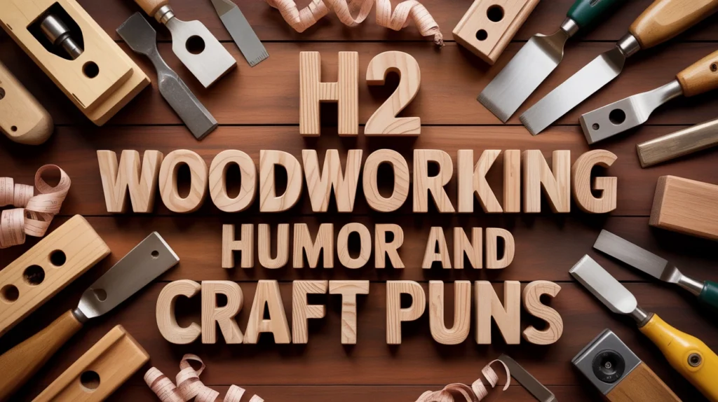 H2: Woodworking Humor and Craft Puns