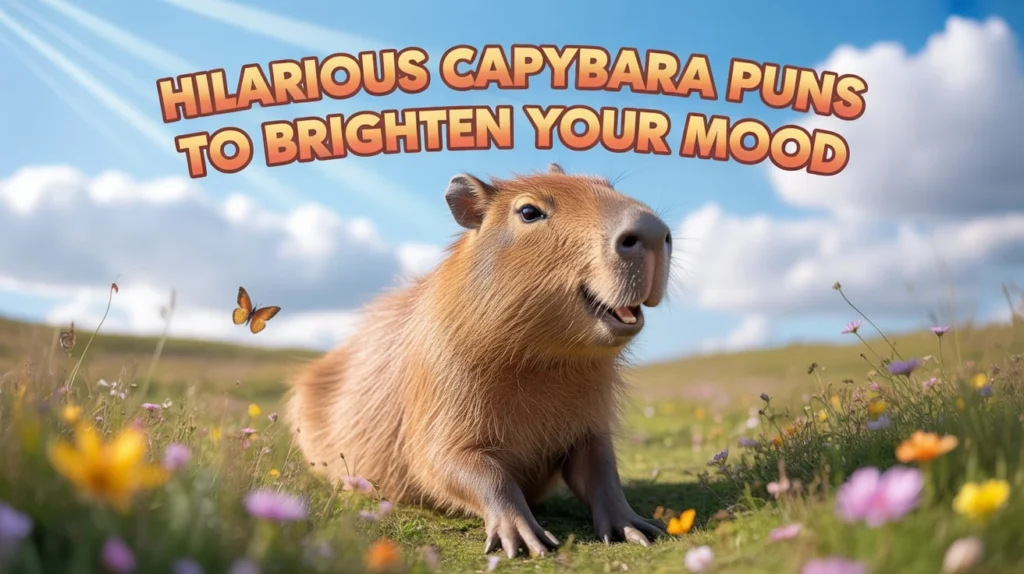 Hilarious Capybara Puns To Brighten Your Mood