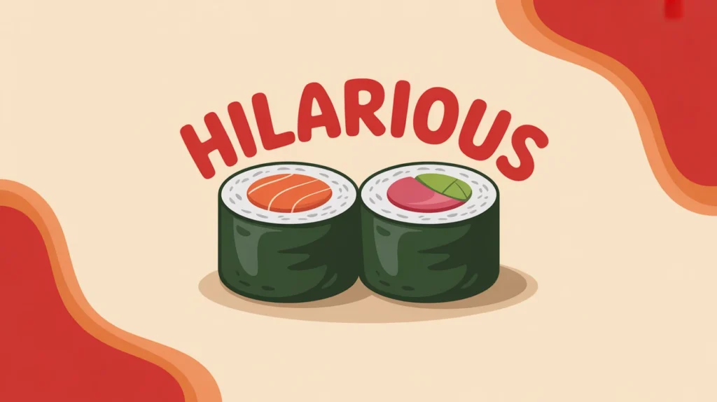 Hilarious Sushi Roll Puns