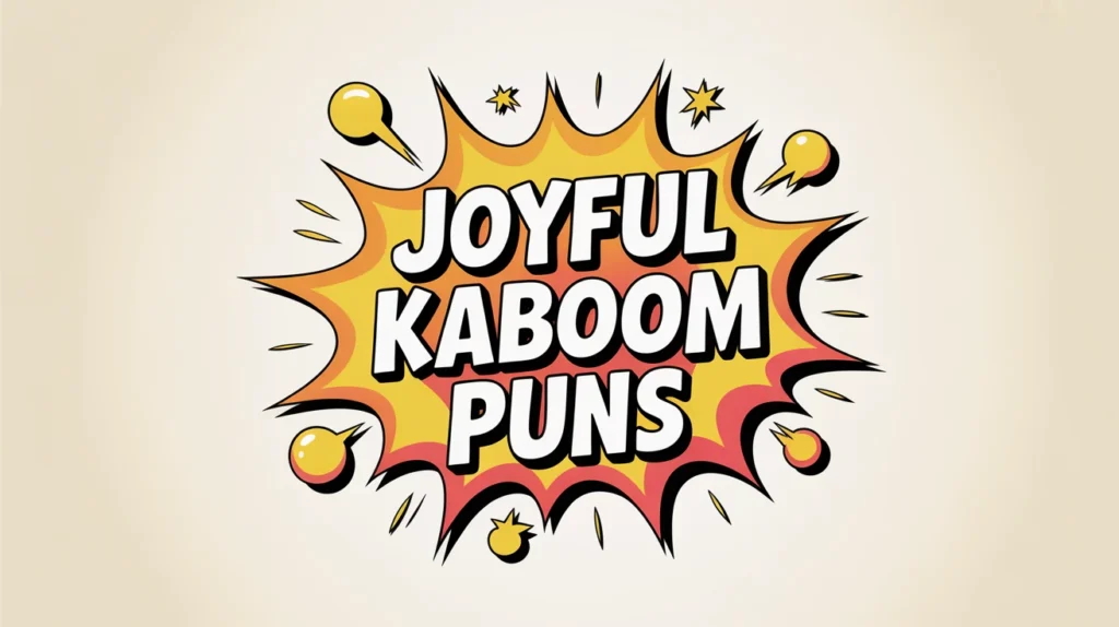 Joyful Kaboom Puns