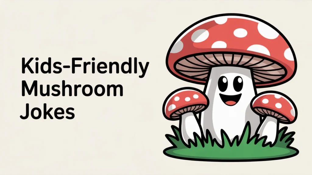 Kids Friendly Mushroom Jokes