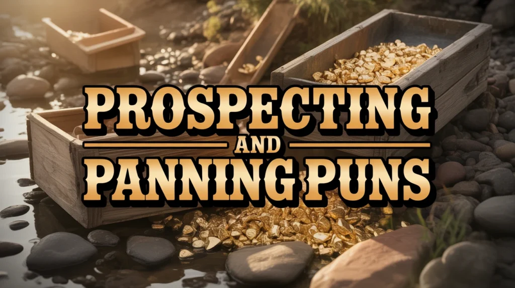 Prospecting and Panning Puns