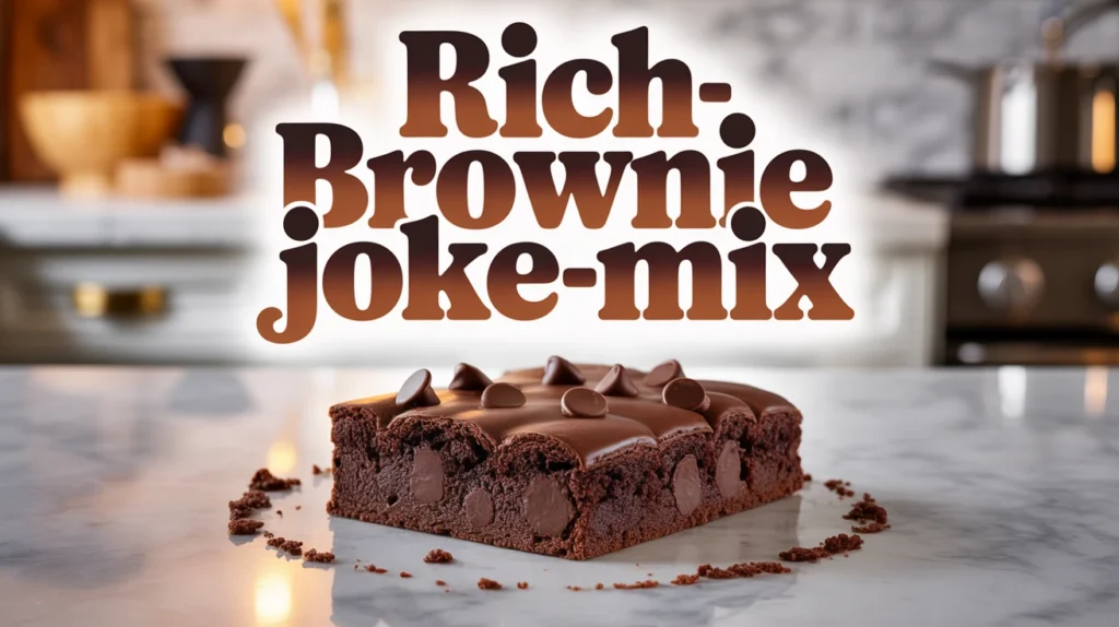 Rich Brownie Joke Mix