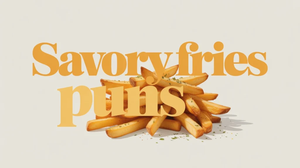 Savory Fries Puns