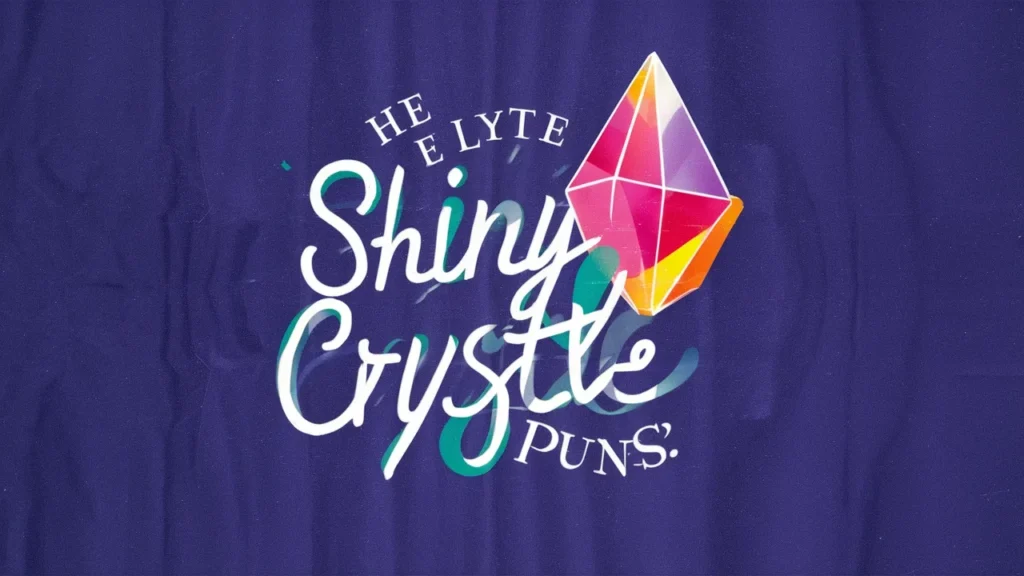 Shiny Crystal Giggle Puns