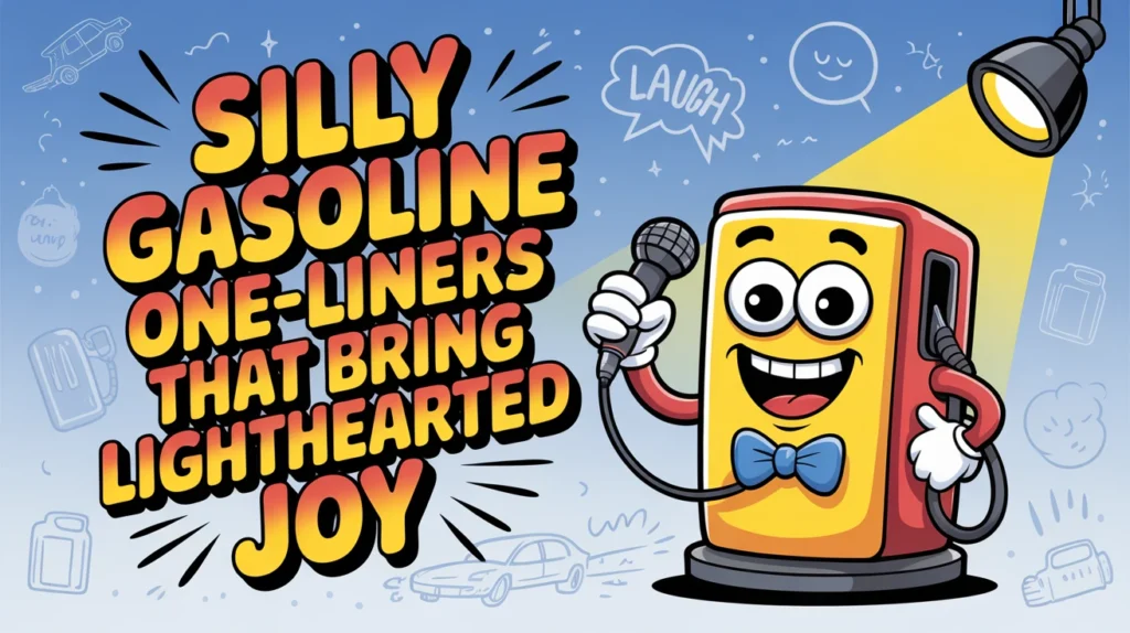 Silly Gasoline One Liners That Bring Lighthearted Joy