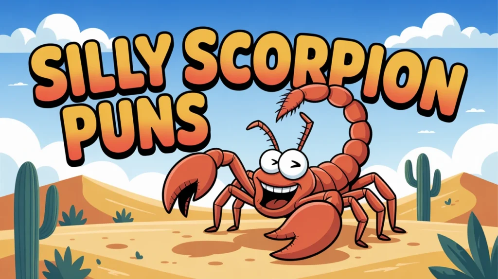 Silly Scorpion Puns