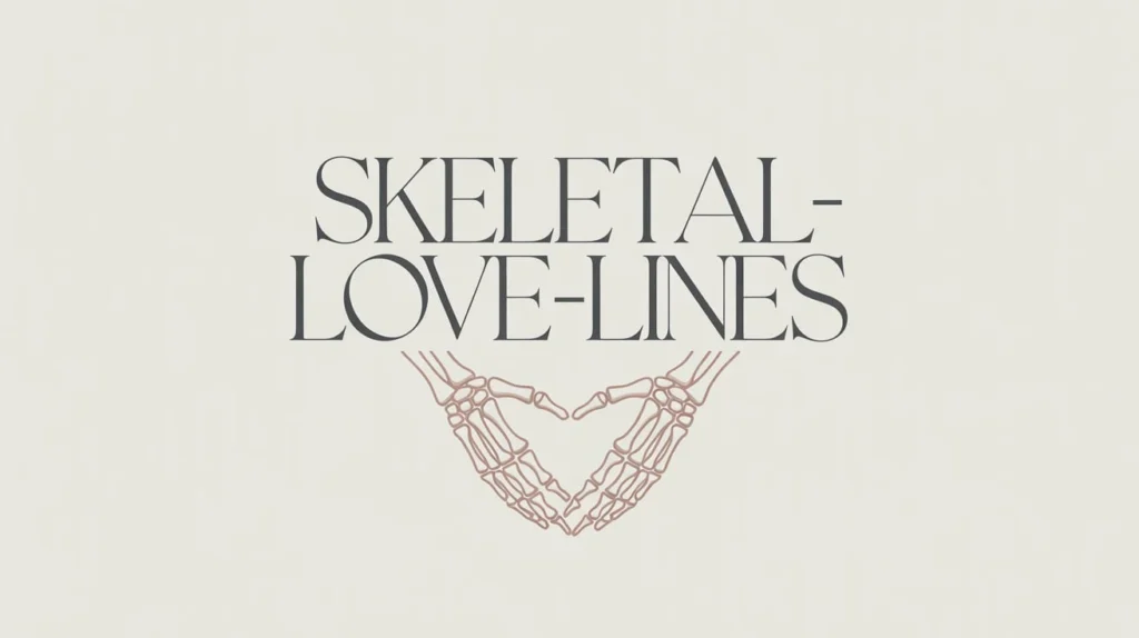Skeletal Love Lines