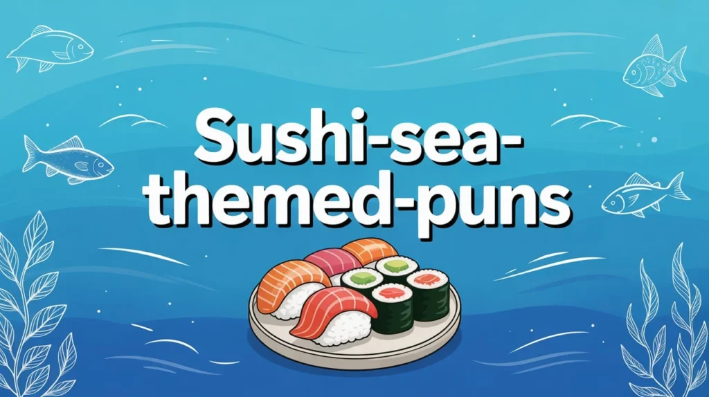 Sushi Sea-Themed Puns