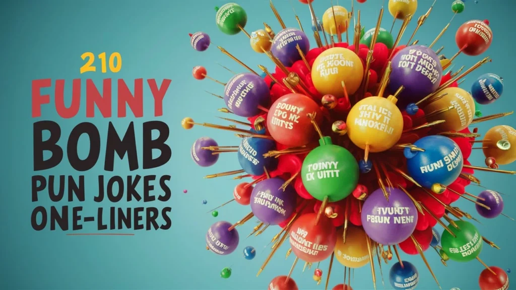 210+ Funny Bomb Puns Jokes One Liner