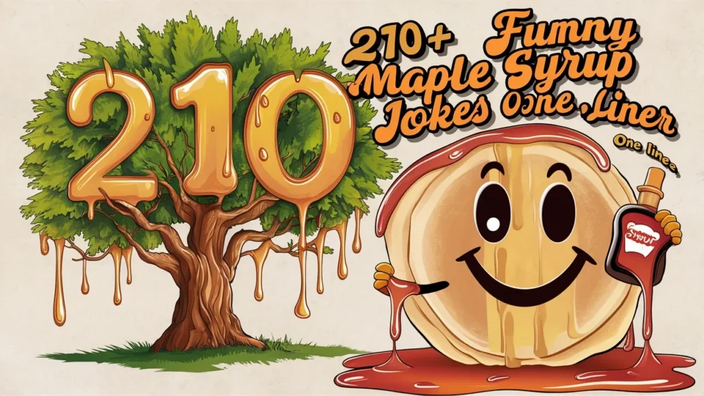 210+ Funny Maple Syrup Puns Jokes One Liner
