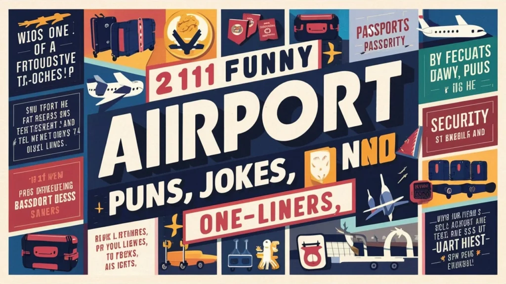 211+ Funny Airport Puns Jokes One Liner
