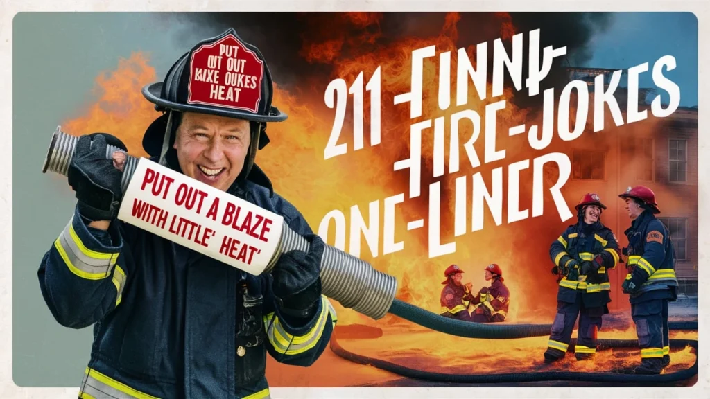 211+ Funny Fire Puns Jokes One Liner