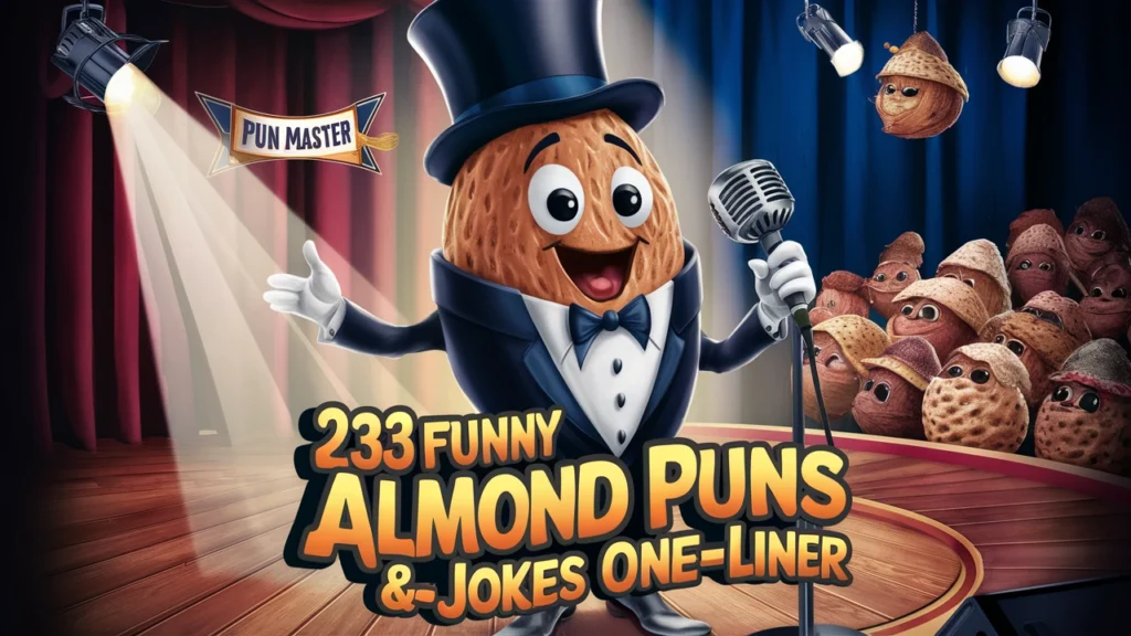 233+ Funny Almond Puns Jokes One Liner