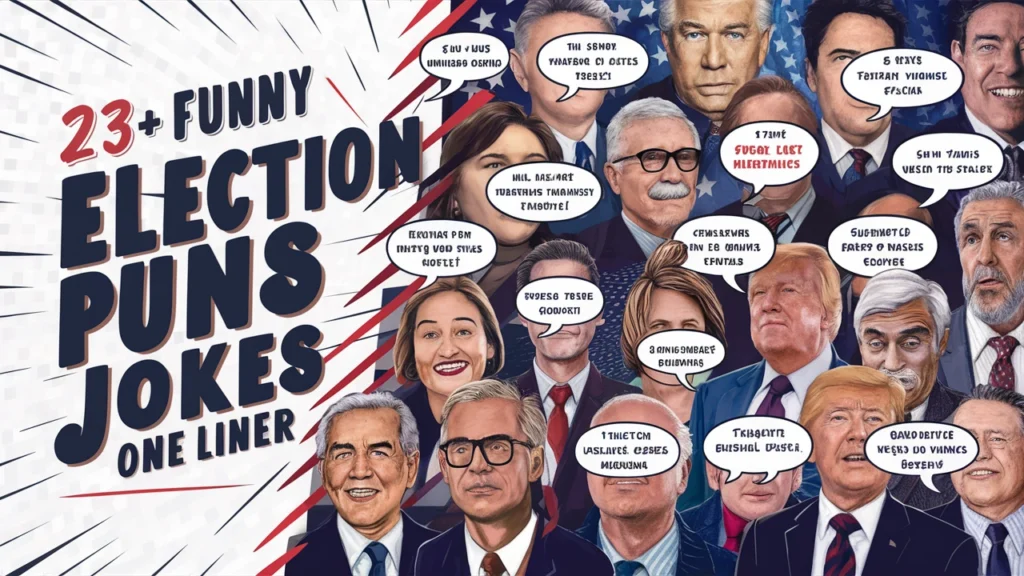 233+ Funny Election Puns Jokes One Liner