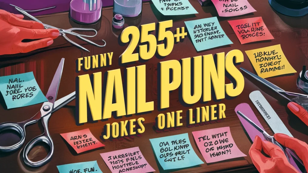 255+ Funny Nail Puns Jokes One Liner