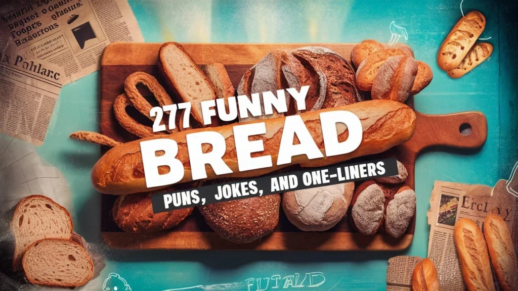 277+ Funny Bread Puns Jokes One Liner