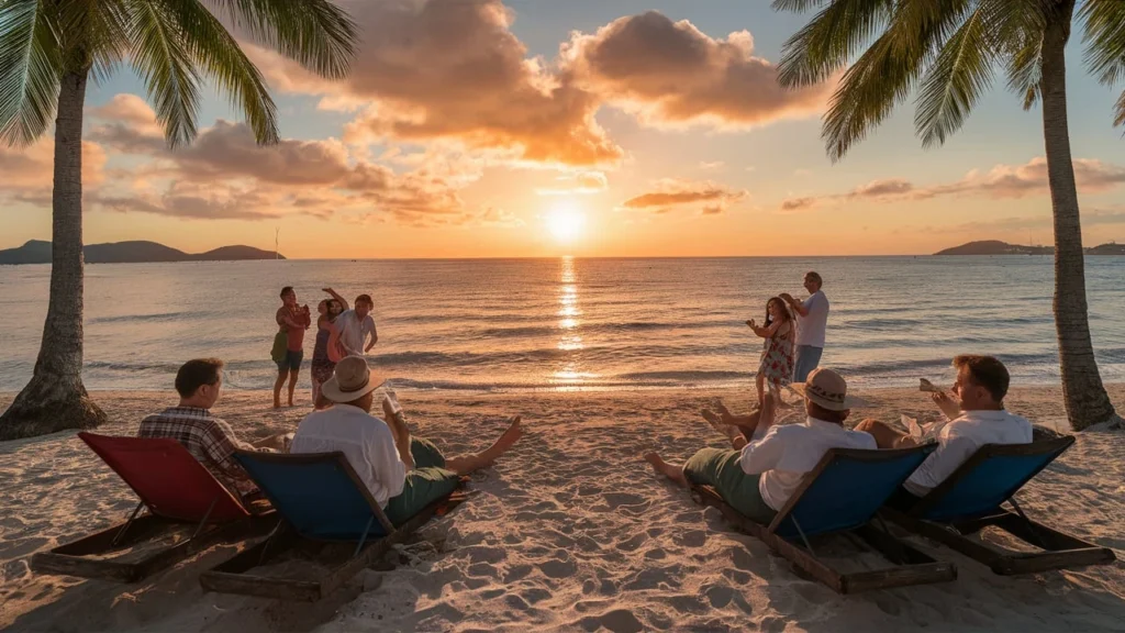 Beach Party Humor and Sea Celebration Lines