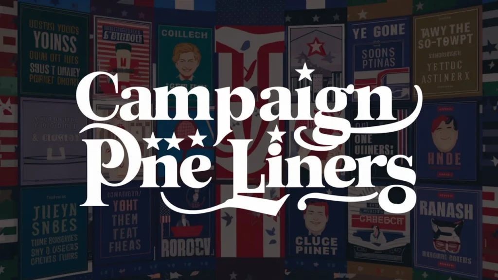 Campaign Puns One Liners