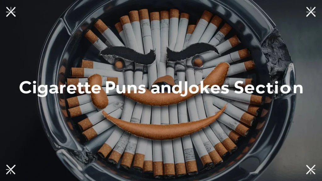 Cigarette Puns And Jokes Section