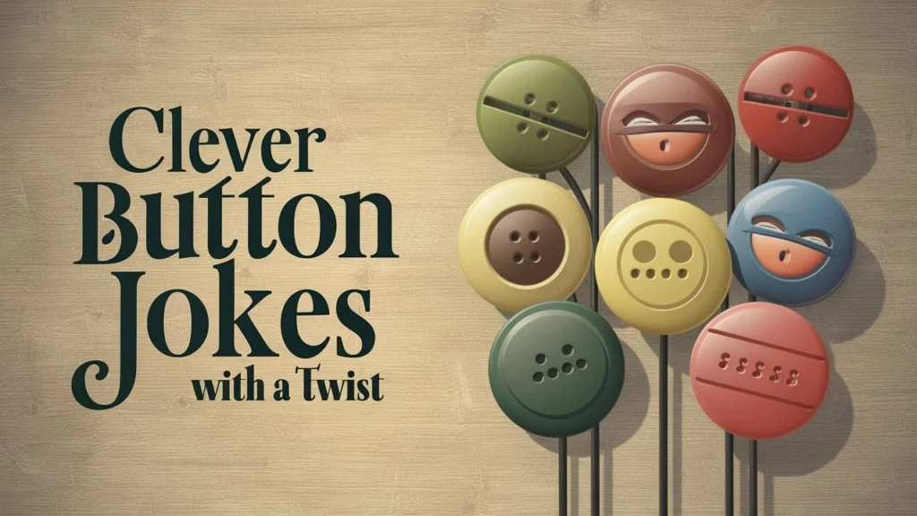 Clever Button Jokes with a Twist