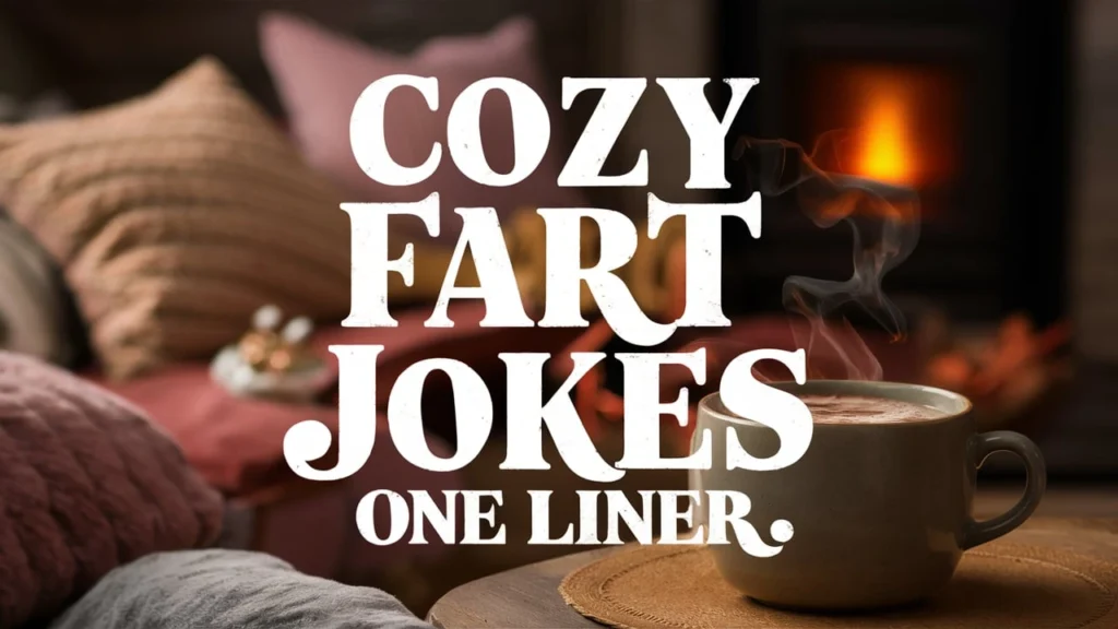 Cozy Fart Jokes One Liner