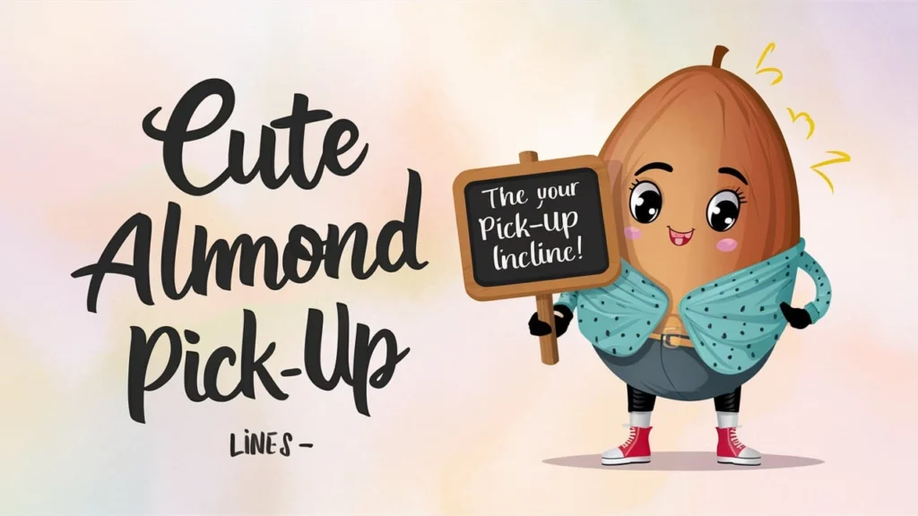 Cute Almond Pick-Up Lines