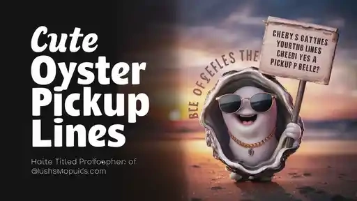 Cute Oyster Pickup Lines