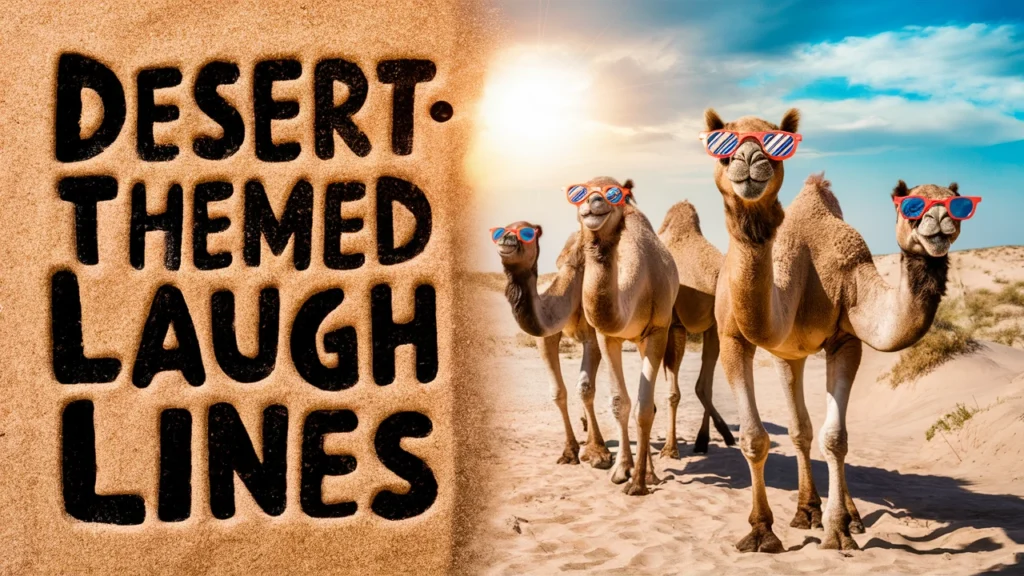 Desert-Themed Laugh Lines