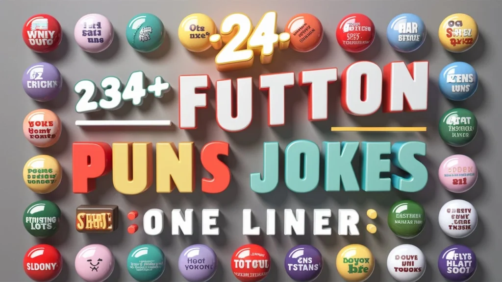 234+ Funny Button Puns Jokes One Liner