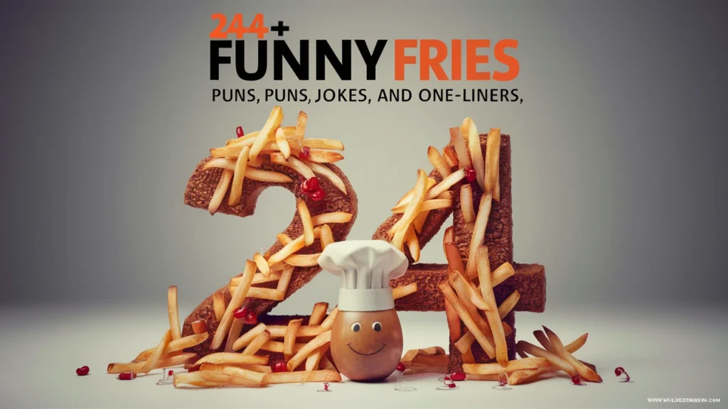 244+ Funny Fries Puns Jokes One Liner