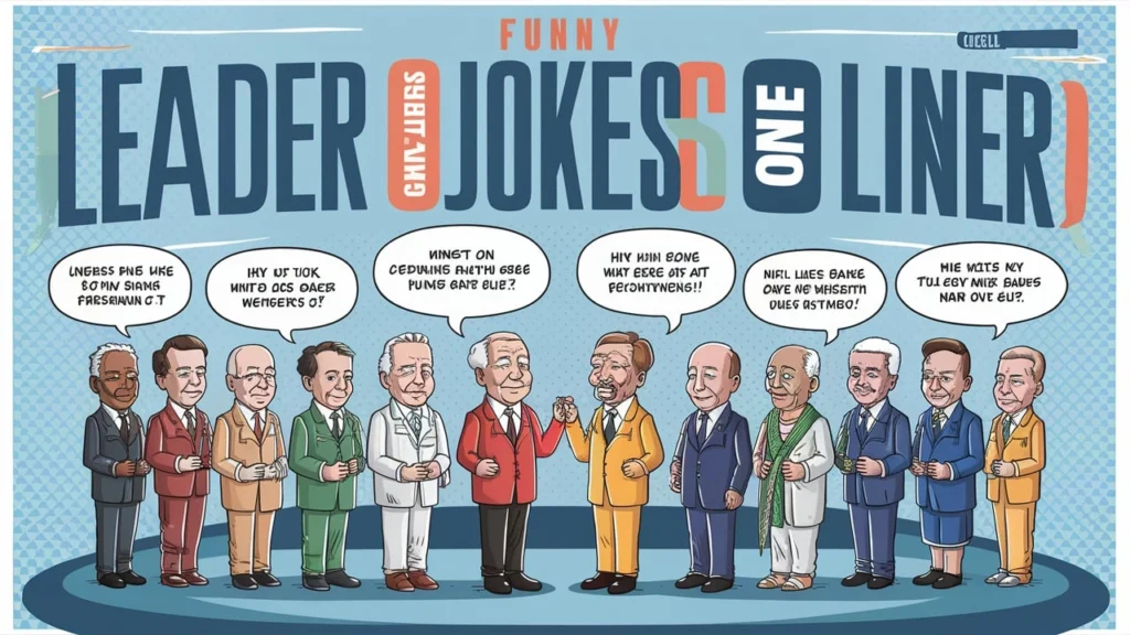 Funny Leader Jokes One Liner