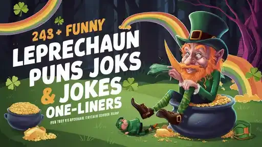 243+ Funny Leprechaun Puns Jokes One Liner